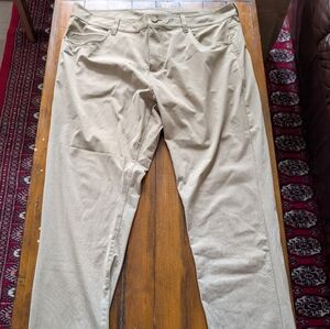 Rhone Tan Athleisure Pants